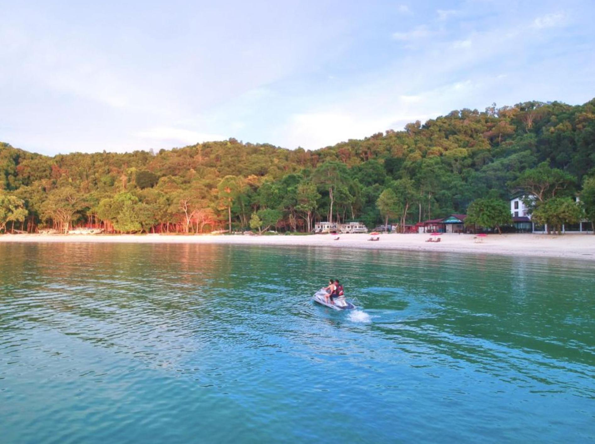 Dolphin Bay Island Resort Kota Belud Eksteriør billede
